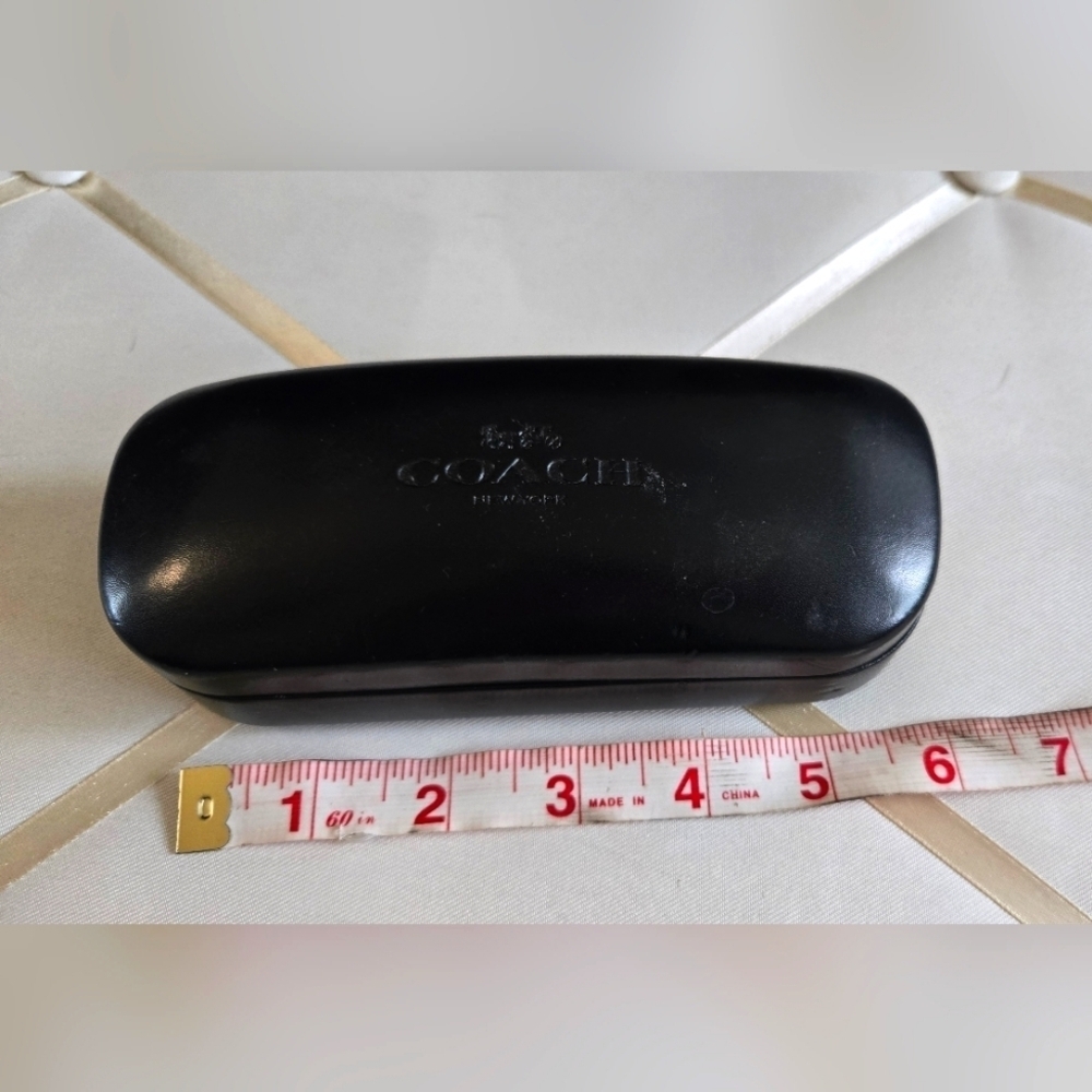 Coach Black Eyeglass Sunglass Hard Case